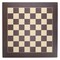 WE Games Deluxe Wenge and Sycamore Wooden Chess Board - 21.625 inches